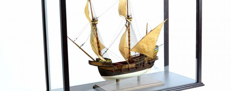 Vitrinas para maquetas de barcos